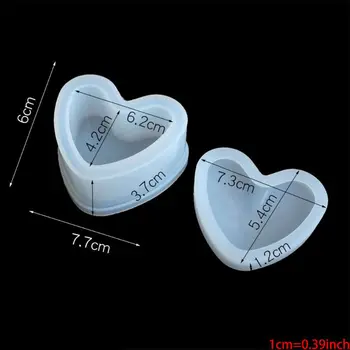4 Pcs Box Resin Molds with lids Silicone Molds for DIY Craft Making Storing Earrings, Rings, Coins, Keys or Making Flower Pot
4 Pcs Box Resin Molds with lids Silicone Molds for DIY Craft Making Storing Earrings, Rings, Coins, Keys or Making Flower Pot