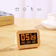 Creativity LCD Touch Screen Electronic Alarm Clock Timer Reminder With Backlight Kitchen Cooking Timer Home Decorative Ornaments
Creativity LCD Touch Screen Electronic Alarm Clock Timer Reminder With Backlight Kitchen Cooking Timer Home Decorative Ornaments
