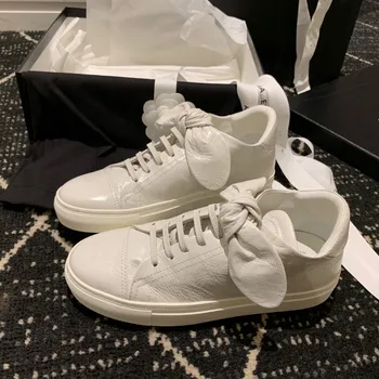Leisure Shoes Sneakers Women Bowtie Shoes Women Brand Ladies Flat Shoes Lace-up Sapato Feminino Ladies Shoes Zapatos De Mujer
Leisure Shoes Sneakers Women Bowtie Shoes Women Brand Ladies Flat Shoes Lace-up Sapato Feminino Ladies Shoes Zapatos De Mujer