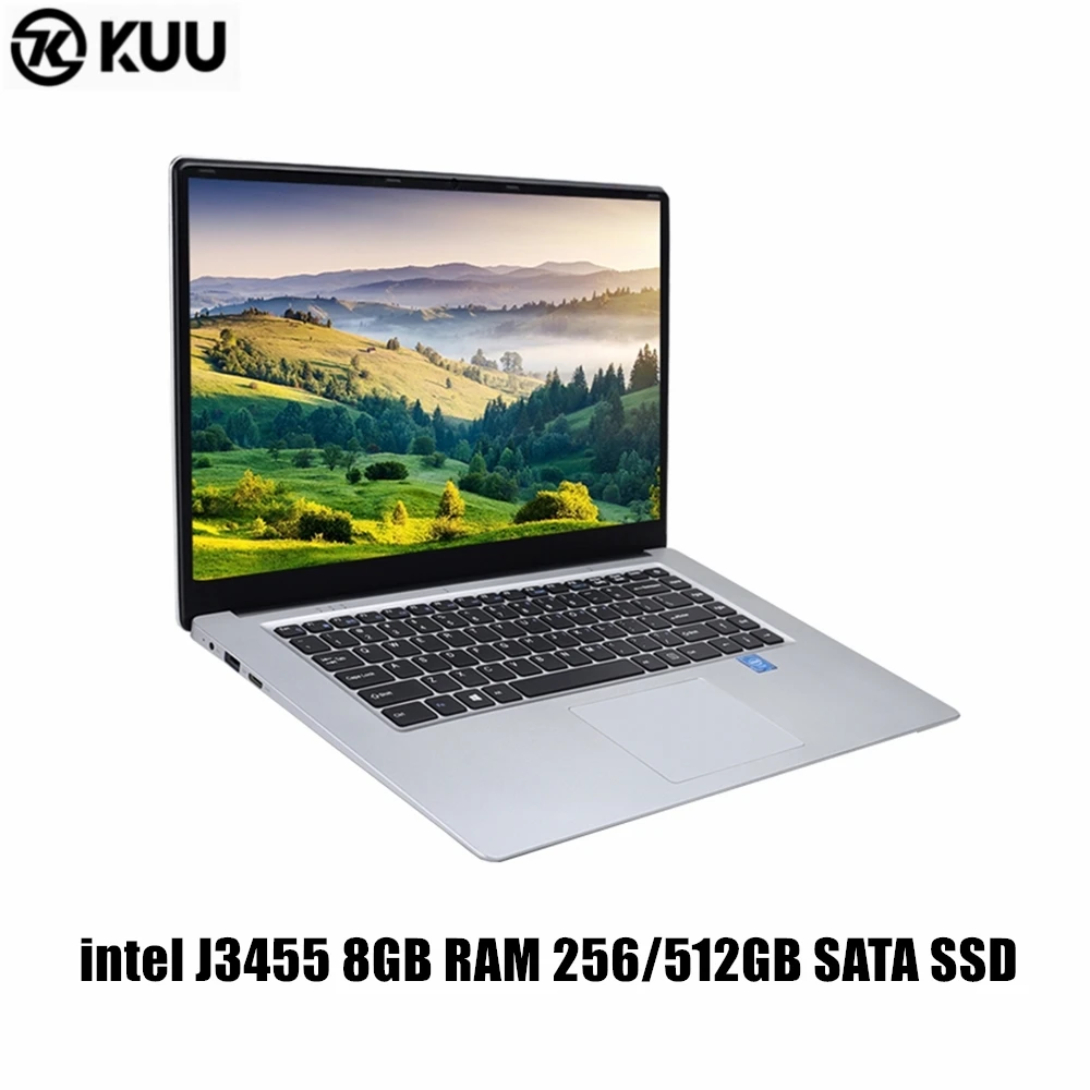 KUU intel J3455 Quad Core Ultrabook 15.6 inch Student Laptop 8GB RAM 256GB SSD Notebook With Webcam Bluetooth WiFi
KUU intel J3455 Quad Core Ultrabook 15.6 inch Student Laptop 8GB RAM 256GB SSD Notebook With Webcam Bluetooth WiFi