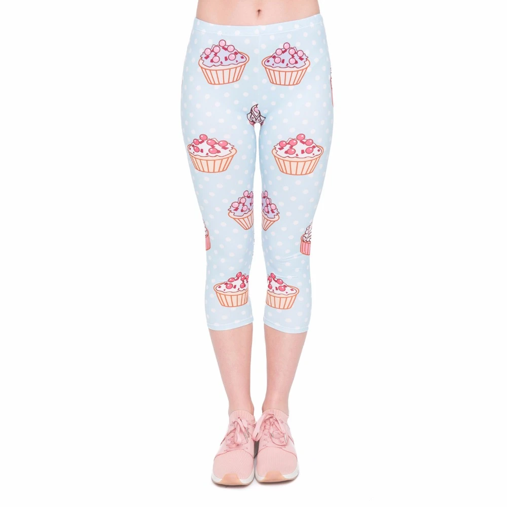Summer High Quality Women Capri Leggings Cake Printing Sexy Mid-Calf 3/4 Trousers Movement Leggins Capri Pants#3
Summer High Quality Women Capri Leggings Cake Printing Sexy Mid-Calf 3/4 Trousers Movement Leggins Capri Pants#3