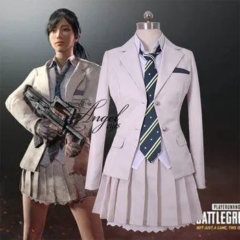 Hot Game PUBG Cosplay Student Uniform Women Costume Halloween Party Suit
Hot Game PUBG Cosplay Student Uniform Women Costume Halloween Party Suit