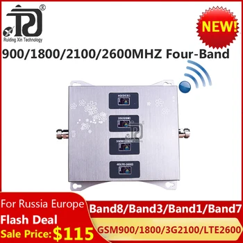 New!! Four-Band 900/1800/2100/2600 4g Mobile Cellular amplifier 2G 3G 4g Signal Booster LTE WCDMA GSM DCS 4G GSM Signal Repeater
New!! Four-Band 900/1800/2100/2600 4g Mobile Cellular amplifier 2G 3G 4g Signal Booster LTE WCDMA GSM DCS 4G GSM Signal Repeater