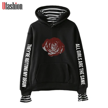 Juice Wrld Hoodies Sweatshirts Fake Two PiecesWrld Harajuku Hoody Pullovers Style Long Sleeve Female Spring Cloths Tops
Juice Wrld Hoodies Sweatshirts Fake Two PiecesWrld Harajuku Hoody Pullovers Style Long Sleeve Female Spring Cloths Tops