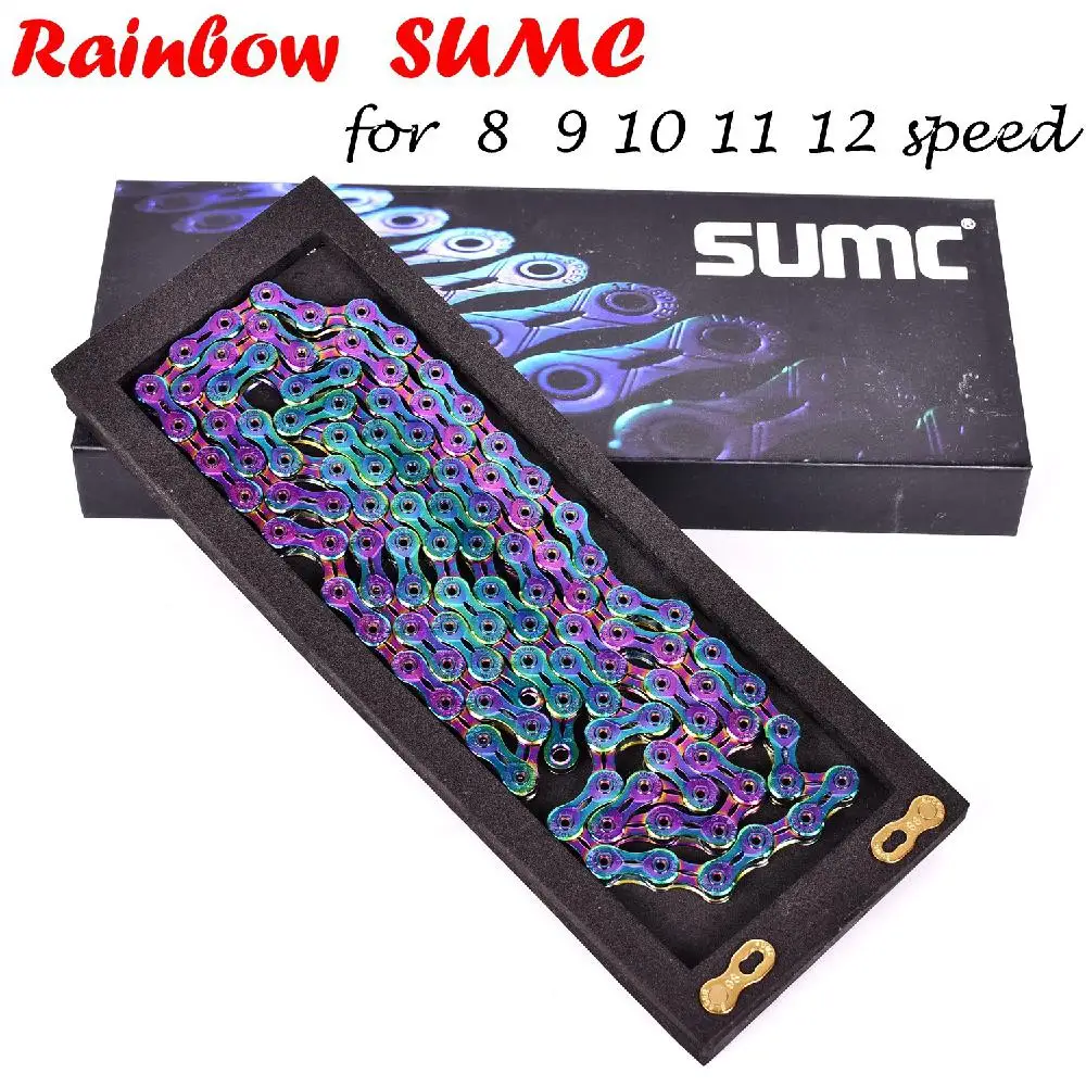 Bike Chain 9 10 11 12 Speed Bicycle Variable Speed Chain MTB Mountain Road Bicycle Chain
Bike Chain 9 10 11 12 Speed Bicycle Variable Speed Chain MTB Mountain Road Bicycle Chain