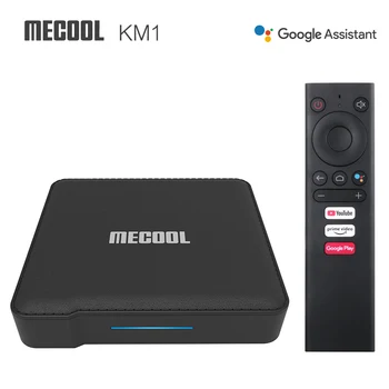 Android 9.0 TV Box Mecool KM1 Amlogic S905X3 4K Smart IPTV Box 4GB 64GB Google Certified Voice Control Dual WiFi 2.4G/5G BT4.2
Android 9.0 TV Box Mecool KM1 Amlogic S905X3 4K Smart IPTV Box 4GB 64GB Google Certified Voice Control Dual WiFi 2.4G/5G BT4.2