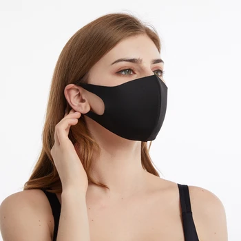 New Mask Dustproof Mouth Face Mask Anti Haze Dust Washable Reusable PM2.5 Women Men Sponge Face Mouth Black Masks
New Mask Dustproof Mouth Face Mask Anti Haze Dust Washable Reusable PM2.5 Women Men Sponge Face Mouth Black Masks