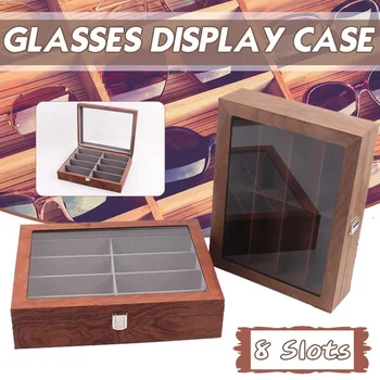 8 Slot Wooden Glasses Organizer Display Case Collection Stroage Box Eyeglass Display Grid Stand Case Box Holder Glasses Storage
8 Slot Wooden Glasses Organizer Display Case Collection Stroage Box Eyeglass Display Grid Stand Case Box Holder Glasses Storage
