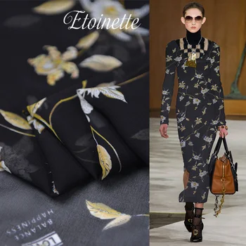 Flower Printed 135cm Wide 10momme 100%Silk Georgette Fabric for Dress Brand Cloth Diy Sewing Summer New Free Shipping Sale Hot
Flower Printed 135cm Wide 10momme 100%Silk Georgette Fabric for Dress Brand Cloth Diy Sewing Summer New Free Shipping Sale Hot