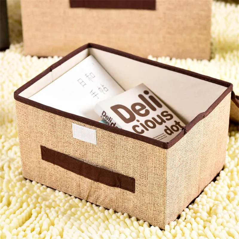 New Style Fashion Linen-like Storage Box Two-Piece Set Folding Storage Box Two-Piece Set
New Style Fashion Linen-like Storage Box Two-Piece Set Folding Storage Box Two-Piece Set