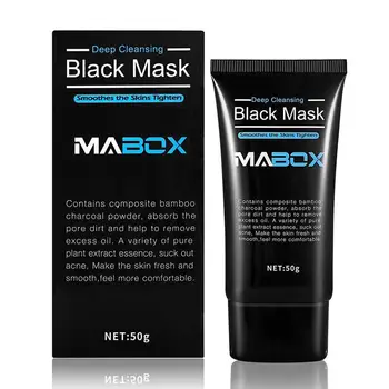 Blackhead Remove Masks Deep Cleansing Bamboo Charcoal Purifying Peel Off Black Nud Facail Face Masks 50g
Blackhead Remove Masks Deep Cleansing Bamboo Charcoal Purifying Peel Off Black Nud Facail Face Masks 50g