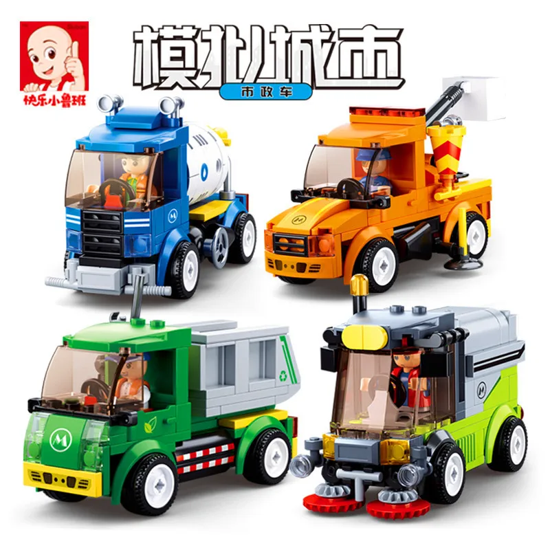 497PCS City Engineering SimCity Municipal Vehicles Watering Car Model Building Blocks DIY Bricks Educational Toys for Children
497PCS City Engineering SimCity Municipal Vehicles Watering Car Model Building Blocks DIY Bricks Educational Toys for Children