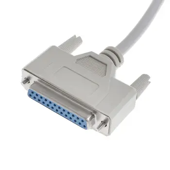 Printer Cable DB25 Male to Female 25 Pin Extension Line Parallel Port Computer 1.5m X5QC
Printer Cable DB25 Male to Female 25 Pin Extension Line Parallel Port Computer 1.5m X5QC