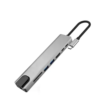 Type-C Charging Docking Station 5Gbps USB-C to 3.5mm HDMI Audio Connector USB3.0 PD Charger HUB Converter Adapter
Type-C Charging Docking Station 5Gbps USB-C to 3.5mm HDMI Audio Connector USB3.0 PD Charger HUB Converter Adapter