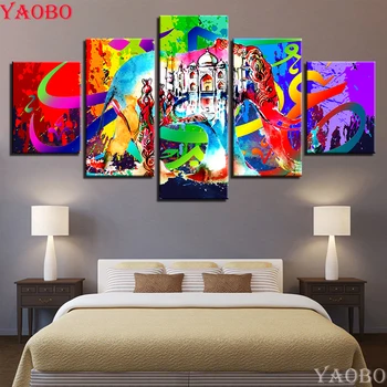 5pcs 5D DIY Diamond Painting "Colour Abstract Hindu Elephant" Multi-picture Combination 3D Square Round Embroidery Mosaic Decor
5pcs 5D DIY Diamond Painting "Colour Abstract Hindu Elephant" Multi-picture Combination 3D Square Round Embroidery Mosaic Decor