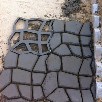 Mold Pavement Concrete Mold Cement Mold Durable Sturdy Driveway Stone Paving Black 50*50 DIY Stepping Paving Mold
Mold Pavement Concrete Mold Cement Mold Durable Sturdy Driveway Stone Paving Black 50*50 DIY Stepping Paving Mold