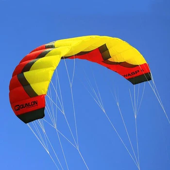 free shipping high quality wasp large quad line power kite parafoil kiteboard with control bar line kite surfing
free shipping high quality wasp large quad line power kite parafoil kiteboard with control bar line kite surfing