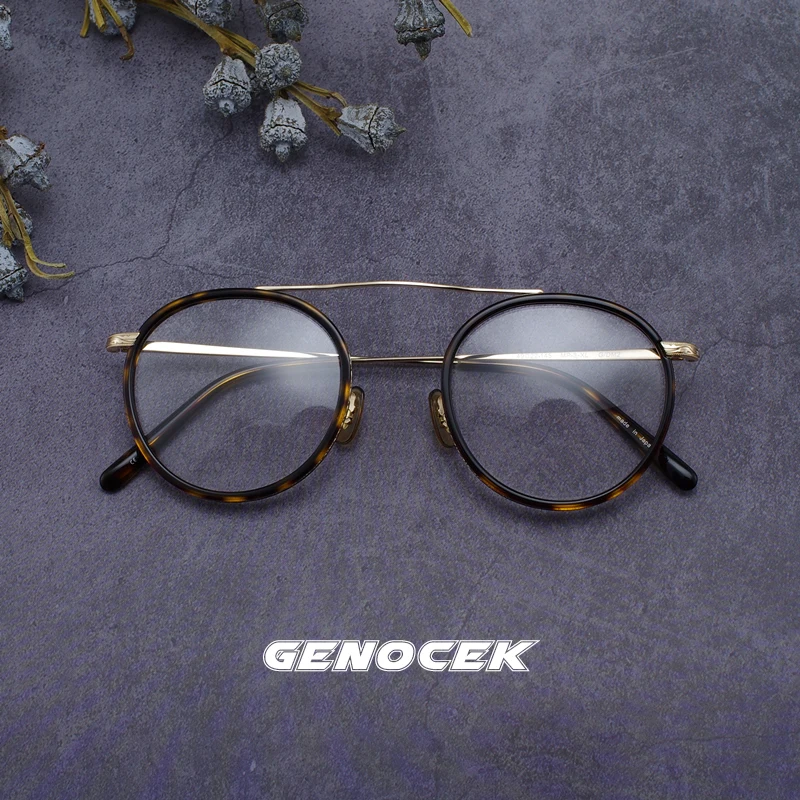 Luxury Brand Round Acetate Pilot Optical Glasses Frame Men Women Vintage Myopia Prescription Eyeglasses Frame Retro Eyewear
Luxury Brand Round Acetate Pilot Optical Glasses Frame Men Women Vintage Myopia Prescription Eyeglasses Frame Retro Eyewear
