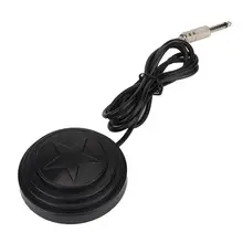 

1.5m Black Round 5 Star Tattoo Foot Pedal Switch for Tattoo Machine Power Supply Accessory Equipment Footswitch Tattoos Supplies