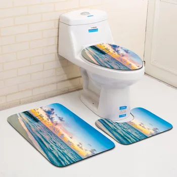 Honlaker 3Pcs/Set Gorgeous Sea View Bathroom Mat and Toilet Cover Rug Washable Non Fading Bath Mats Carpets
Honlaker 3Pcs/Set Gorgeous Sea View Bathroom Mat and Toilet Cover Rug Washable Non Fading Bath Mats Carpets