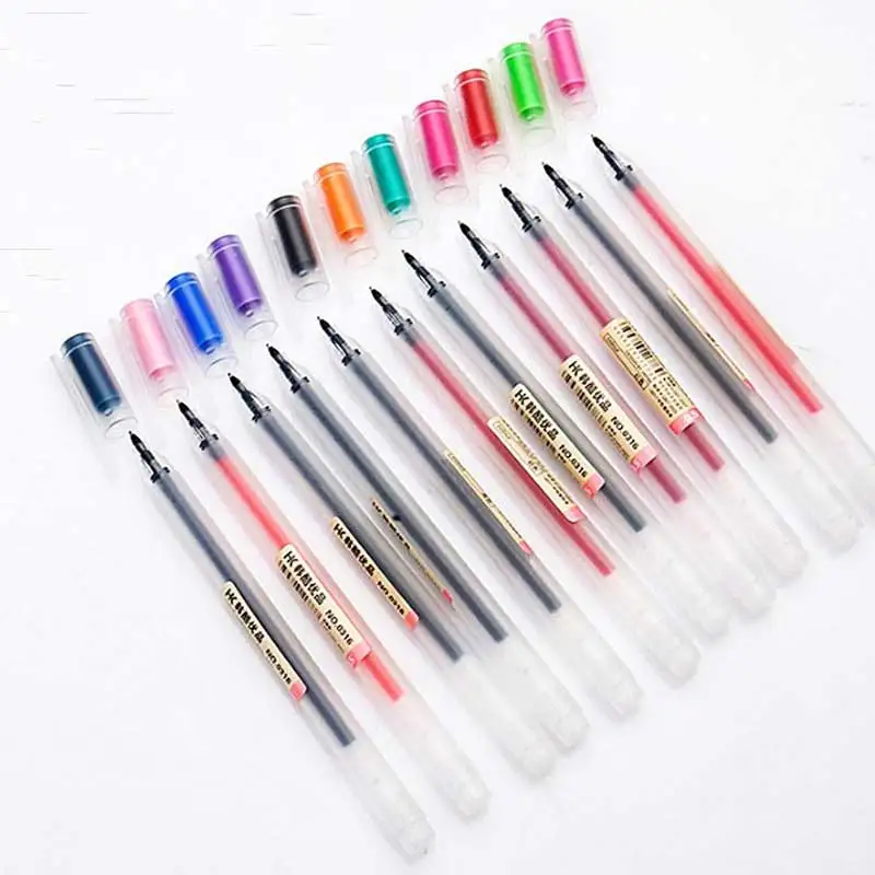 12 Colors/set Japanese Style Multi Color Gel Pen for School Student Drawing Painting Colored Maker Pens Writing Cute Stationery
12 Colors/set Japanese Style Multi Color Gel Pen for School Student Drawing Painting Colored Maker Pens Writing Cute Stationery