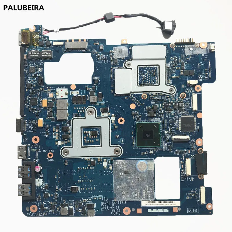 PALUBEIRA QCLA4 LA-8861P Laptop motherboard For Samsung NP350 NP350V5C 350V5X BA59-03538A BA59-03538B Test mainboard
PALUBEIRA QCLA4 LA-8861P Laptop motherboard For Samsung NP350 NP350V5C 350V5X BA59-03538A BA59-03538B Test mainboard