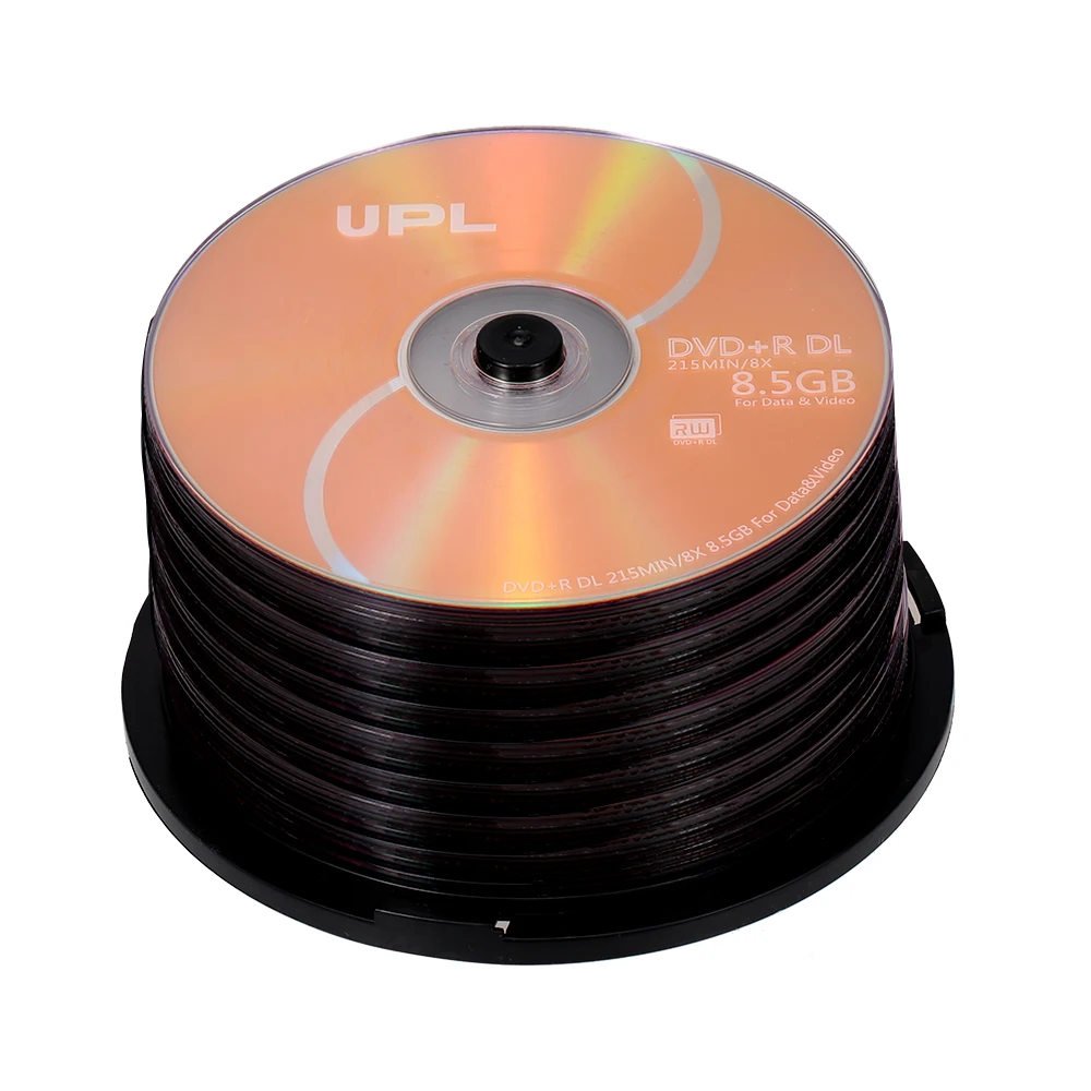 

10PCS 215MIN 8X DVD+R DL 8.5GB Blank Disc DVD Disk For Data & Video Supports up to 8X DVD + R DL recording speeds