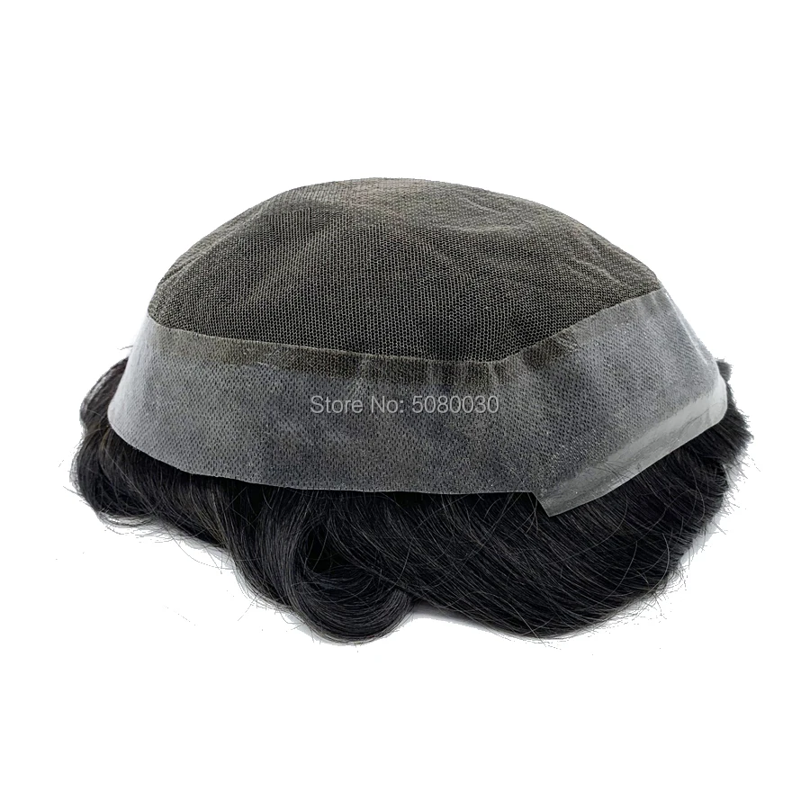 Hairpieces for Men Human Hair 8*10 inch Men's Toupee swiss lace around pu base Hair Replacement System
Hairpieces for Men Human Hair 8*10 inch Men's Toupee swiss lace around pu base Hair Replacement System