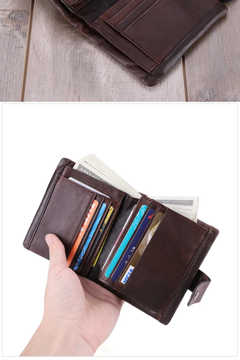Cowboy – portefeuille en cuir de vache pour hommes, style court, de bonne qualité, porte-monnaie vintage, design tendance, livraison gratuite Cowboy – portefeuille en cuir de vache pour hommes, style court, de bonne qualité, porte-monnaie vintage, design tendance, livraison gratuite