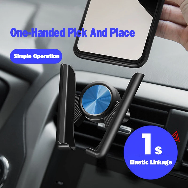 CHE07 Gravity Car Mount For Mobile Phone Holder Car Air Vent Clip Stand Cell phone GPS Support For iPhone11 12 XS Samsung Huawei
CHE07 Gravity Car Mount For Mobile Phone Holder Car Air Vent Clip Stand Cell phone GPS Support For iPhone11 12 XS Samsung Huawei