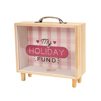 Wooden Box Kindergarten Desktop For Kids Adults Gifts With Handle Safety Home Decor Portable Coin Storage Piggy Bank Office
Wooden Box Kindergarten Desktop For Kids Adults Gifts With Handle Safety Home Decor Portable Coin Storage Piggy Bank Office