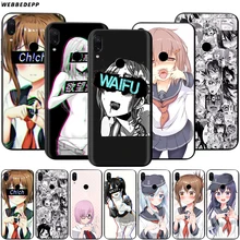 Hentai Harajuku Anime fille étui pour Xiao mi rouge mi Note 8 mi 3 6 8 9 A1 A2 A3 8A 6X9 T CC9 Lite SE Pro Max F1 10(China)