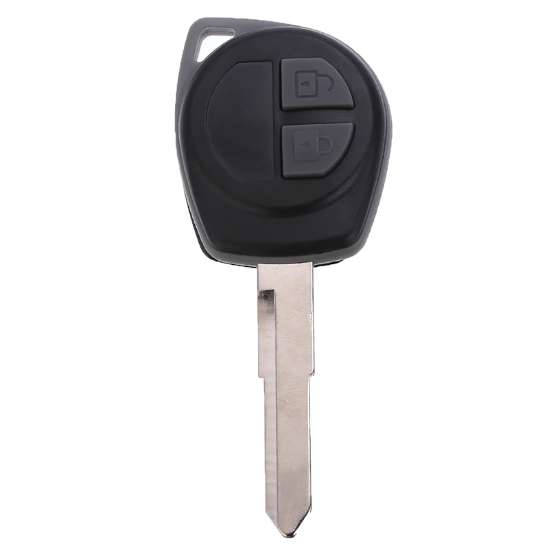 1pcs Car Key Fob Shell Cover 2 Button Remote Key Case Replacement For SUZUKI Grand Vitara Swift Liana