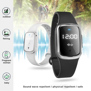 Portable Mosquito Repellent Bracelet Ultrasonic Mosquito Repellent Watch Capsule Insect Bugs Anti-mosquito Electronic clock
Portable Mosquito Repellent Bracelet Ultrasonic Mosquito Repellent Watch Capsule Insect Bugs Anti-mosquito Electronic clock