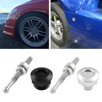 8pcs Solid 22mm Push Button Quick Release Hood Locks / Black + Silver
8pcs Solid 22mm Push Button Quick Release Hood Locks / Black + Silver