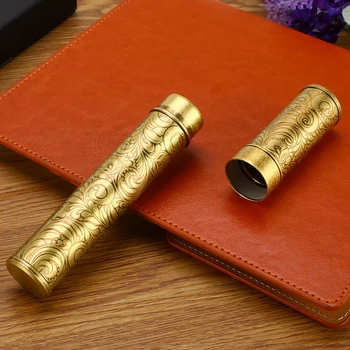 Outdoor Portable Stainless Steel Cigar Tube Humidor Travel Large Diameter Cigar Moisturizing Tube Jar Holder Storage Accessories
Outdoor Portable Stainless Steel Cigar Tube Humidor Travel Large Diameter Cigar Moisturizing Tube Jar Holder Storage Accessories