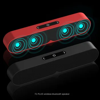 F1 Bluetooth Speaker Portable Wireless Computer Speaker Sound System 3D Stereo Bass Outdoor Loudspeaker Sound Bar TF USB AUX
F1 Bluetooth Speaker Portable Wireless Computer Speaker Sound System 3D Stereo Bass Outdoor Loudspeaker Sound Bar TF USB AUX