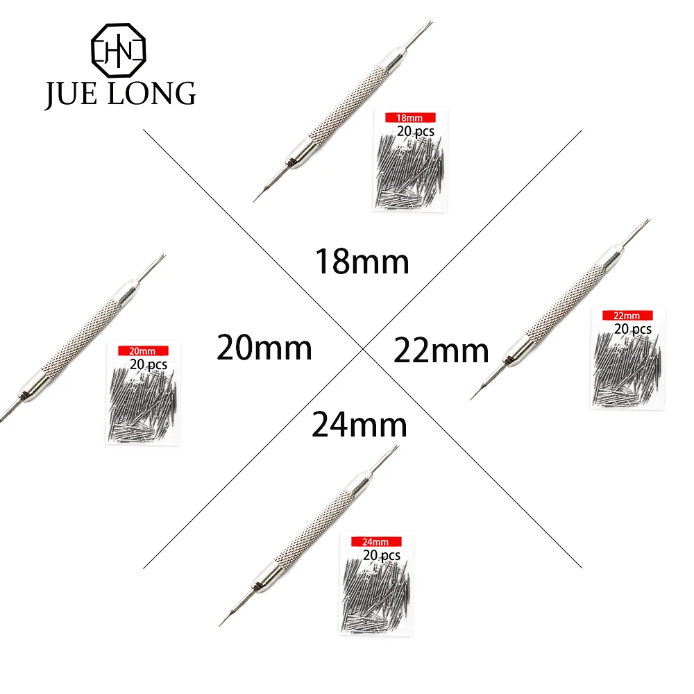 Gift 20pcs Double-Headed Stainless Steel Watchstrap Spring Bar Pins Tool ,Spring Link Pin Remover For Watch Band
Gift 20pcs Double-Headed Stainless Steel Watchstrap Spring Bar Pins Tool ,Spring Link Pin Remover For Watch Band