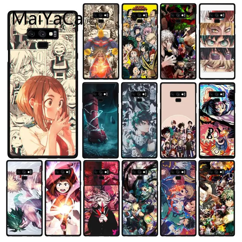 Чехол для телефона Maiyaca My Hero Boku No academic Deku Bakugou Samsung Galaxy A50 A70 A20 A30 Note9 8 Note7 Note10 Pro |