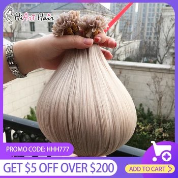 HiArt 0.8g U Tip Hair Extensions In Human Remy Hair Salon Double Drawn Fusion Hair Straight Nail Tip Extension 18"20"22"
HiArt 0.8g U Tip Hair Extensions In Human Remy Hair Salon Double Drawn Fusion Hair Straight Nail Tip Extension 18"20"22"