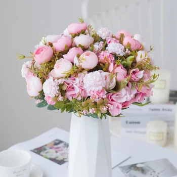 30cm Artificial Rose Bouquet Home Decoration Accessories Wedding Holiday Supplies Living Room Furnishings Diy Flower Arrangement
30cm Artificial Rose Bouquet Home Decoration Accessories Wedding Holiday Supplies Living Room Furnishings Diy Flower Arrangement