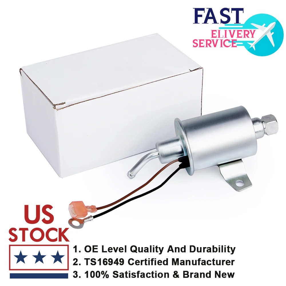 CarBole Electrical Fuel Pump For Onan 4000 RV Cummins Generator Microlite MicroQuiet 12V 4-7 PSI
CarBole Electrical Fuel Pump For Onan 4000 RV Cummins Generator Microlite MicroQuiet 12V 4-7 PSI