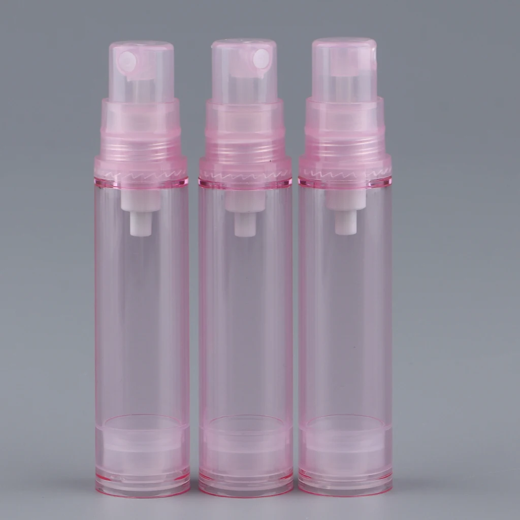 6Pcs Empty Airless Pump Spray Bottles Containers For Lotion Serum Cream 10ml 6Pcs Empty Airless Pump Spray Bottles Containers For Lotion Serum Cream 10ml