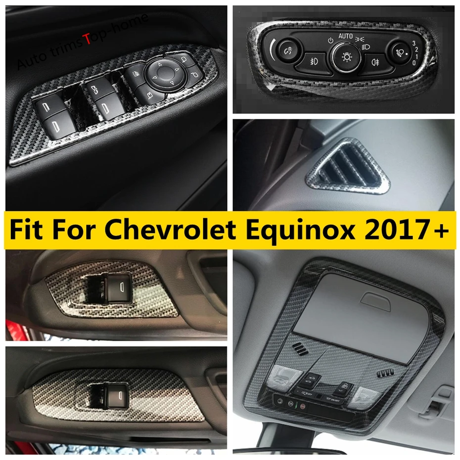 

Кнопка оконного подъемника/головка фонаря/лампа для чтения/приборная панель с вентиляционным отверстием переменного тока обшивка подходит для Chevrolet Equinox 2017 - 2023