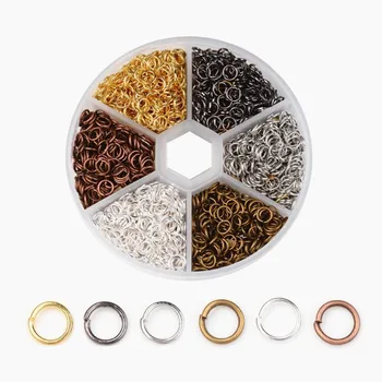 1 Box Mixed Color Iron Open Jump Rings Unsoldered Split Ring Connector for Jewelry Making DIY Accessories 4mm 5mm 6mm 7mm 8mm
1 Box Mixed Color Iron Open Jump Rings Unsoldered Split Ring Connector for Jewelry Making DIY Accessories 4mm 5mm 6mm 7mm 8mm