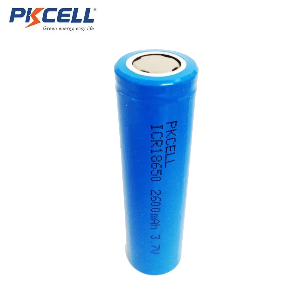 1-20PC PKCELL New Original ICR18650 LI-ion battery 3.7 v 2600 mah 18650 Lithium Rechargeable Battery For Flashlight batteries
1-20PC PKCELL New Original ICR18650 LI-ion battery 3.7 v 2600 mah 18650 Lithium Rechargeable Battery For Flashlight batteries