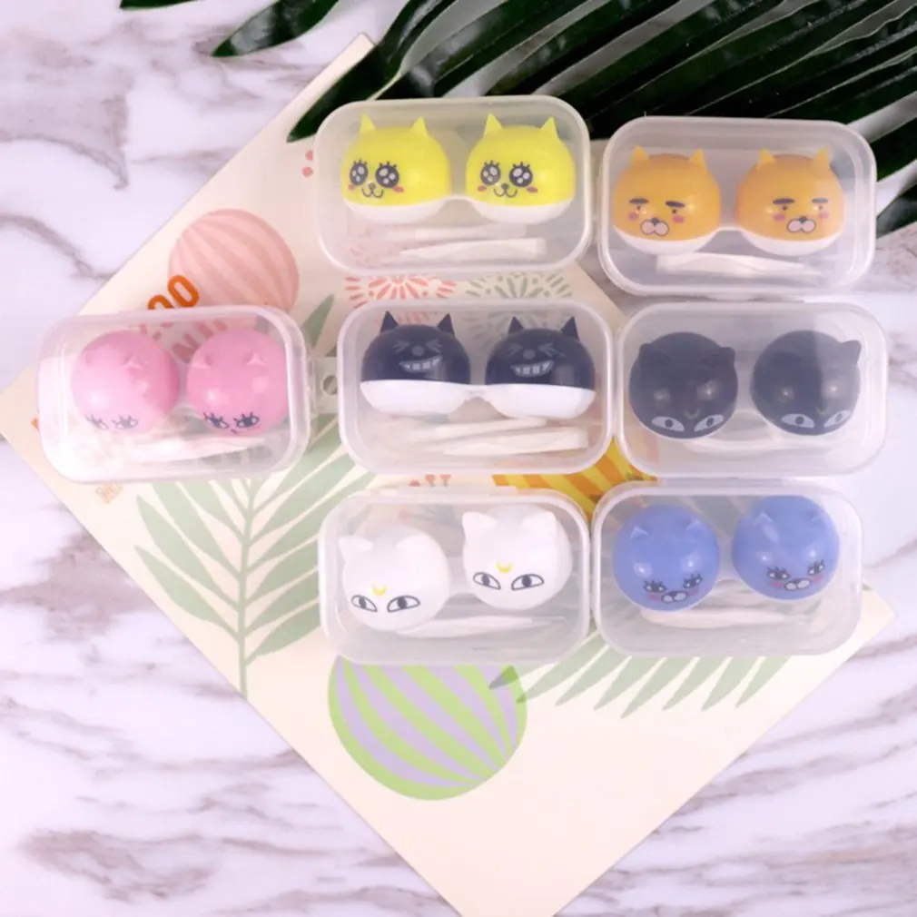 Hot Cartoon Contact Lens Double Box Eye Care Kit Portable Contact Lens Carry Case Home Travel Storage Mirror Box Free Shipping
Hot Cartoon Contact Lens Double Box Eye Care Kit Portable Contact Lens Carry Case Home Travel Storage Mirror Box Free Shipping