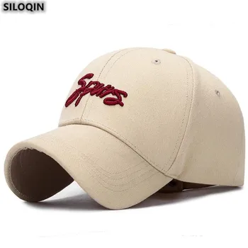 SILOQIN Spring Trend Fashion Embroidery Baseball Cap For Men's Women's Adjustable Size Brands Cotton Snapback Caps Couple Hat 
SILOQIN Spring Trend Fashion Embroidery Baseball Cap For Men's Women's Adjustable Size Brands Cotton Snapback Caps Couple Hat