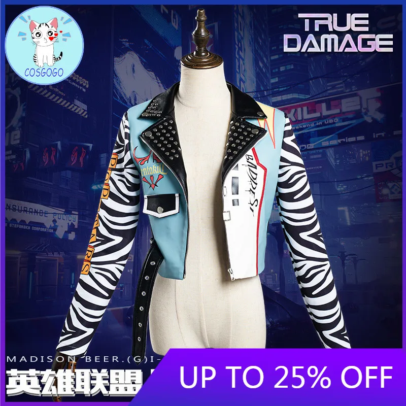 COSGOGO Game LOL K/DA KDA Akali Motorcycle Jacket Coat Cosplay Costume Halloween Party Outfit For Women New 2020
COSGOGO Game LOL K/DA KDA Akali Motorcycle Jacket Coat Cosplay Costume Halloween Party Outfit For Women New 2020