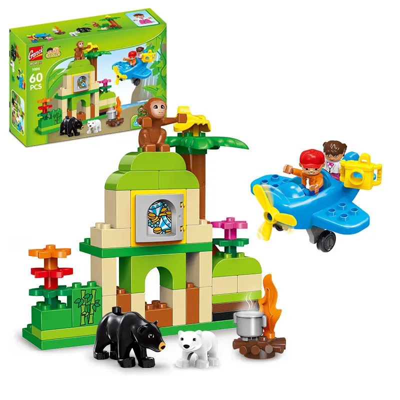 Princess Music Children Large Particles ENLIGHTEN Building Blocks Assembled Theme Jungle Adventure Scene Educational Toy
Princess Music Children Large Particles ENLIGHTEN Building Blocks Assembled Theme Jungle Adventure Scene Educational Toy